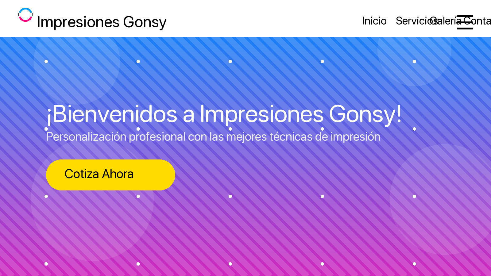 Miniatura del sitio Impresiones Gonsy